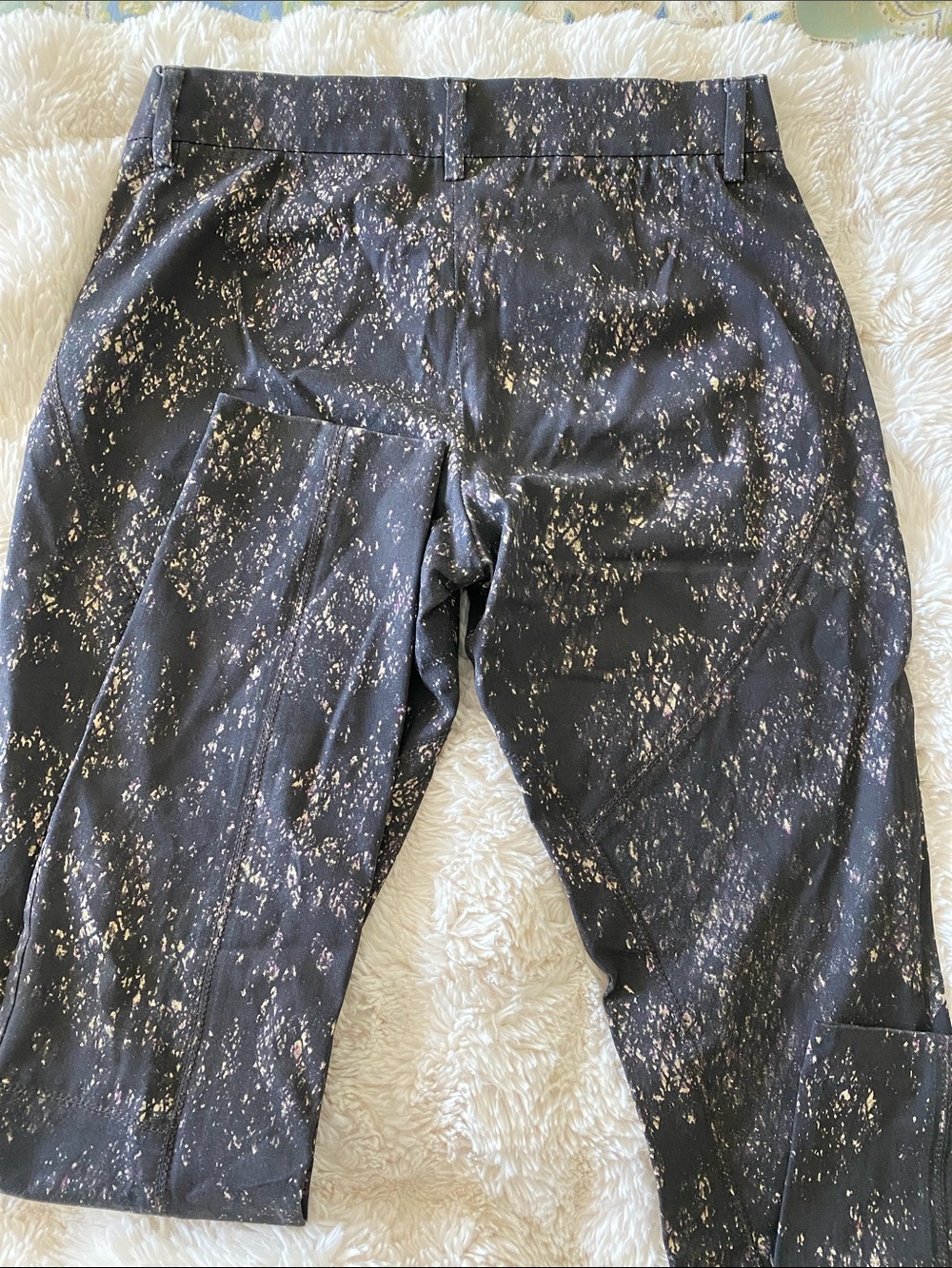 Theory Junius Snake Stretch Pants Size 0 View 3